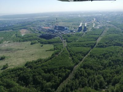 Полёт на самолёте Новосибирск