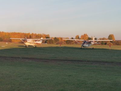 Полет на самолете в НСК