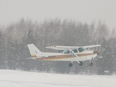 Полет на самолете в Новосибирске